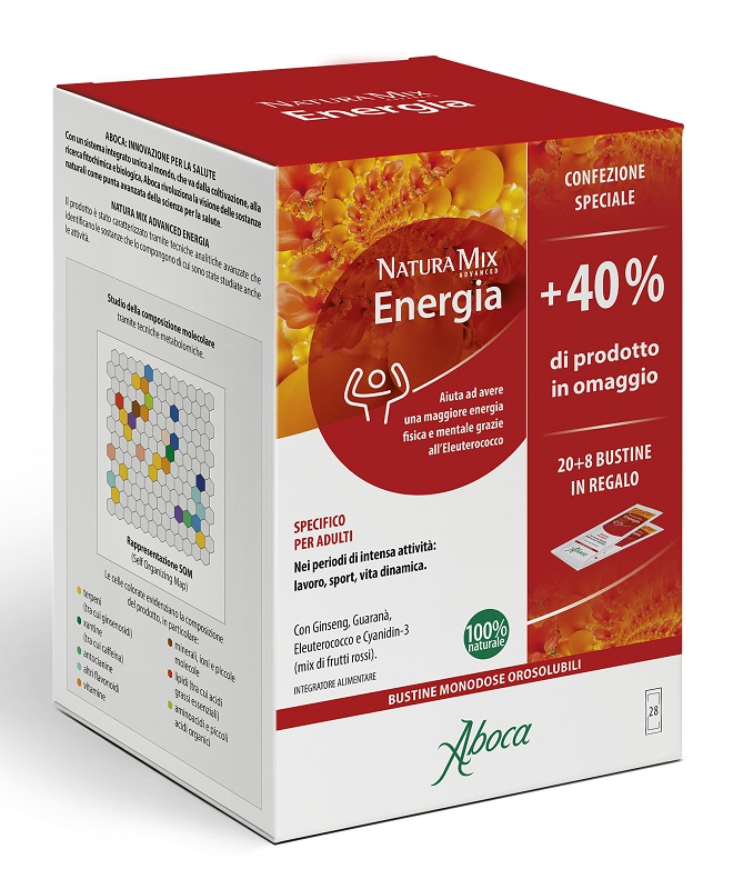 NATURA MIX ADVANCED ENERGIA 28 BUSTINE CONFEZIONE SPECIALE - goldeneffe.it