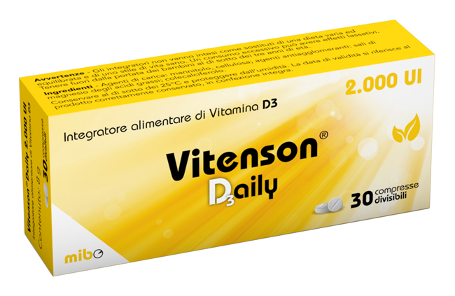 VITENSON DAILY D3 2000 UI 30 COMPRESSE DIVISIBILI - goldeneffe.it