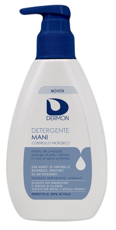 DERMON DETERGENTE MANI CONTROLLO MICROBICO 200 ML - goldeneffe.it