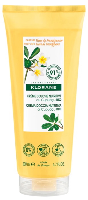KLORANE CREMA DOCCIA FIORE DI FRANGIPANE 200 ML - goldeneffe.it