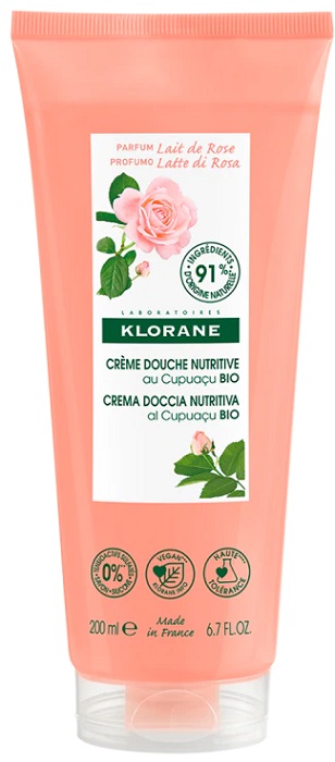KLORANE CREMA DOCCIA LATTE DI ROSA 200 ML - goldeneffe.it
