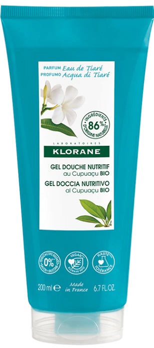 KLORANE GEL DOCCIA EAU DE TIARE 200 ML - goldeneffe.it