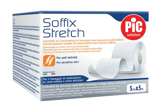 CEROTTO IN ROCCHETTO SOFFIX STRETCH 5X500 CM CON FUSTELLA - goldeneffe.it