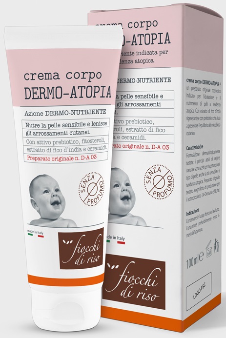 FIOCCHI DI RISO DERMO-ATOPIA CREMA CORPO 100 ML - goldeneffe.it