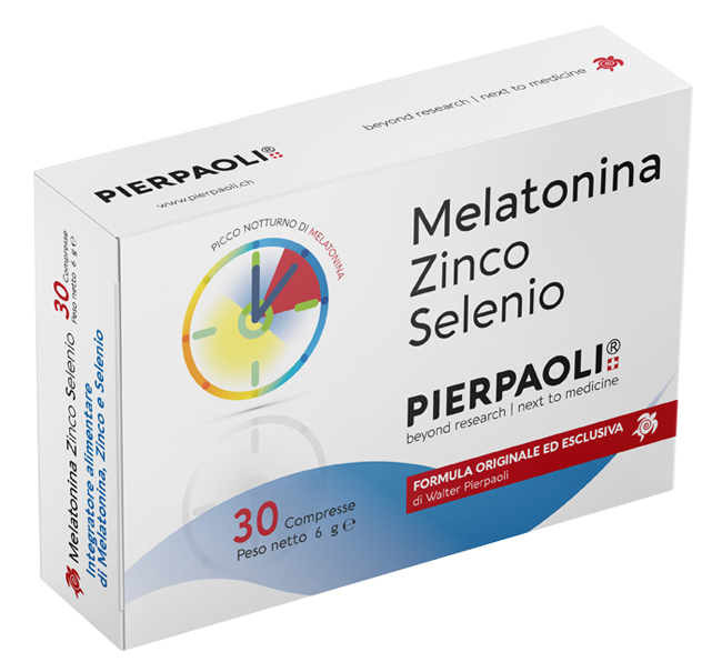 MELATONINA ZINCO SELENIO 30 COMPRESSE - goldeneffe.it