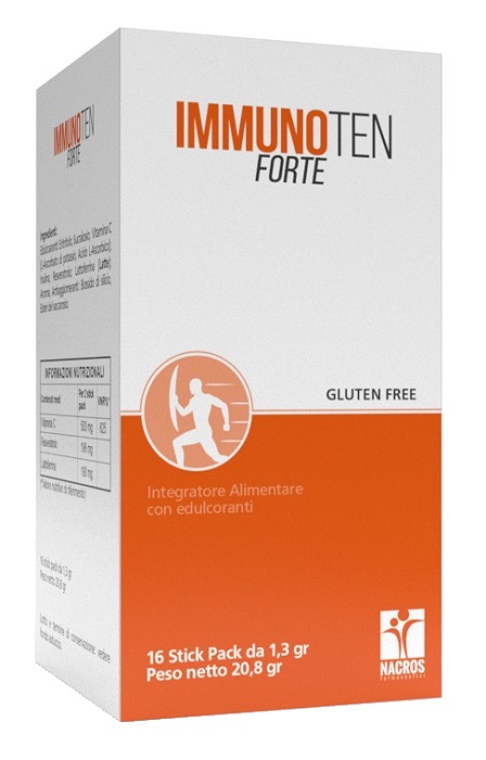 IMMUNOTEN FORTE 16 STICK PACK DA 1,3 G - goldeneffe.it