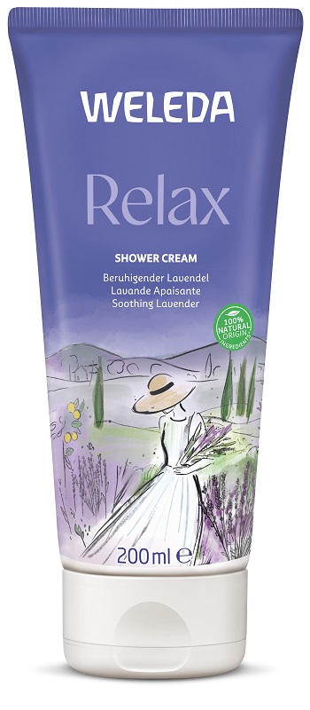 WELEDA RELAX DOCCIACR LAVANDA 200 ML - goldeneffe.it