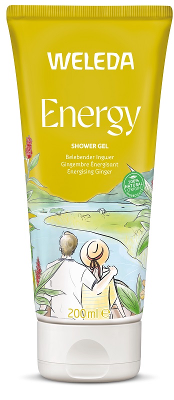 WELEDA ENERGY SHOWER 200 ML - goldeneffe.it