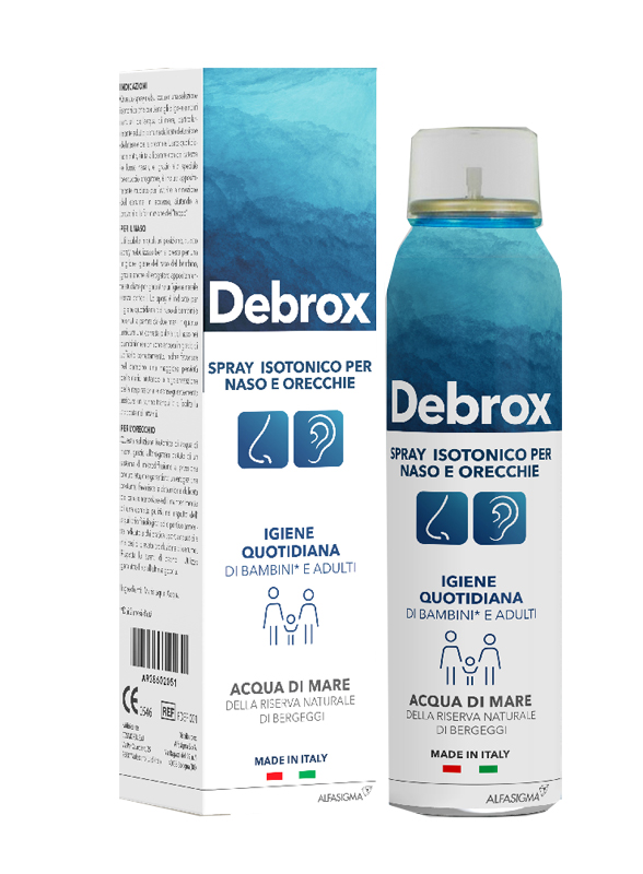 DEBROX SPRAY NASO ORECCHIE B/A 125ML - goldeneffe.it