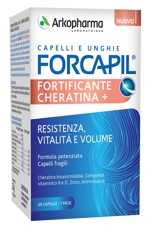 FORCAPIL FORTIFICANTE CHERATINA 60 CAPSULE - goldeneffe.it