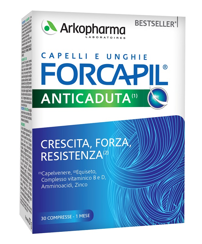 FORCAPIL ANTI CADUTA 30 COMPRESSE - goldeneffe.it