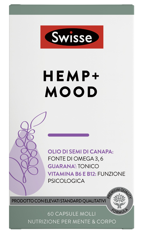 SWISSE HEMP+ MOOD 60 CAPSULE - goldeneffe.it