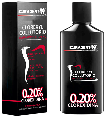 CURADENT CLOREXYL 0,20% CLOREXIDINA 250 ML - goldeneffe.it