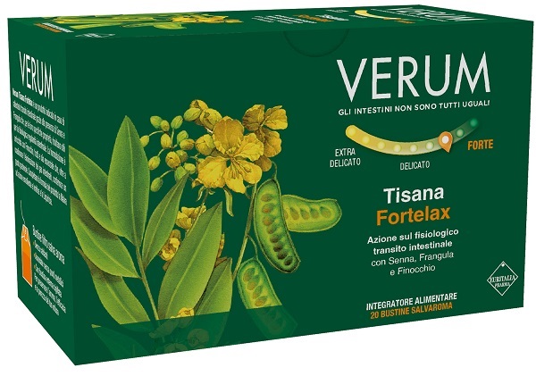 VERUM FORTELAX TISANA 20 FILTRI - goldeneffe.it