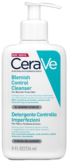 CERAVE ACNE PURIFYING FOAM GEL CLEANSER 236 ML - goldeneffe.it