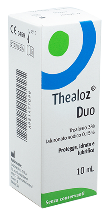 SOLUZIONE OCULARE THEALOZ DUO 10 ML - goldeneffe.it
