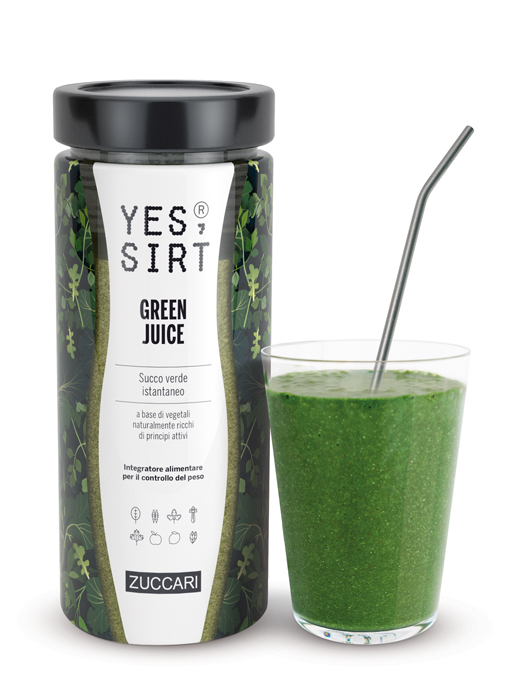 YES SIRT GREEN JUICE 280 G - goldeneffe.it