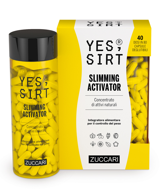 YES SIRT SLIMMING ACTIVATOR 80 CAPSULE 300MG - goldeneffe.it