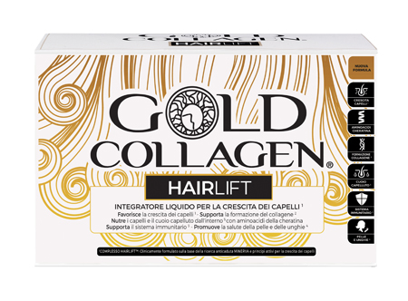 GOLD COLLAGEN HAIRLIFT 10 FLACONI DA 50 ML - goldeneffe.it
