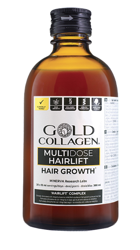 GOLD COLLAGEN HAIRLIFT 300 ML - goldeneffe.it