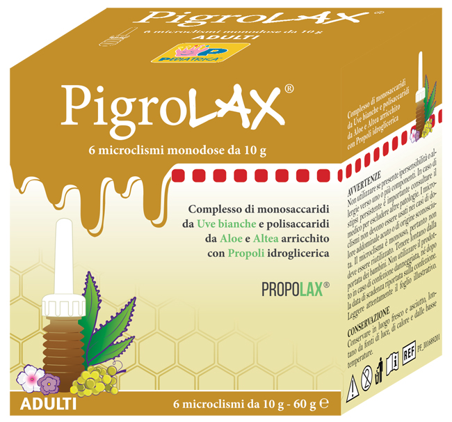MICROCLISMA PIGROLAX ADULTI 6 X 10 G - goldeneffe.it