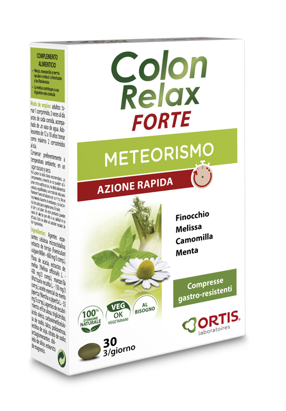 COLON RELAX FORTE 30 COMPRESSE - goldeneffe.it