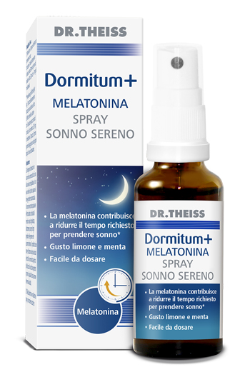 THEISS DORMITUM + MELATONINA SPRAY SONNO SERENO 30 ML - goldeneffe.it
