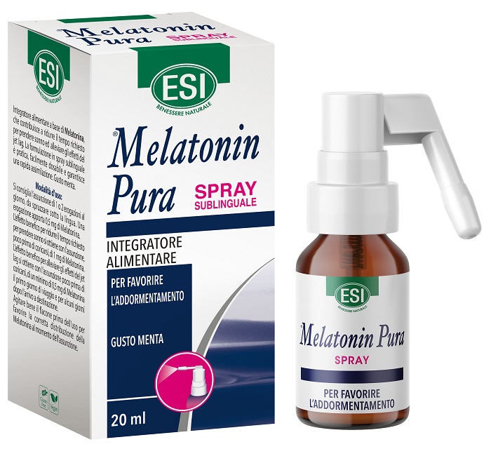 ESI MELATONIN PURA SPRAY 20 ML - goldeneffe.it