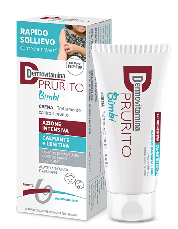 DERMOVITAMINA PRURITO BIMBI CREMA AZIONE INTENSIVA CALMANTE E LENITIVA 30 ML - goldeneffe.it