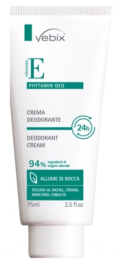VEBIX PHYTAMIN E DEO PERFORMANCE CREMA DEO 24H-75ML ALLUME DI ROCCA - goldeneffe.it