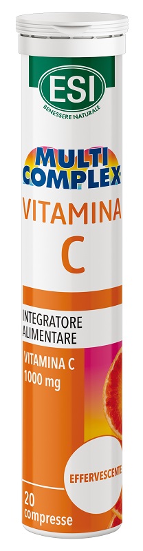 ESI MULTICOMPLEX VITAMINA C 20 COMPRESSE EFFERVESCENTI - goldeneffe.it