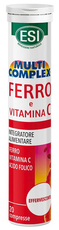 ESI MULTICOMPLEX FERRO VITAMINA C 20 COMPRESSE EFFERVESCENTI - goldeneffe.it