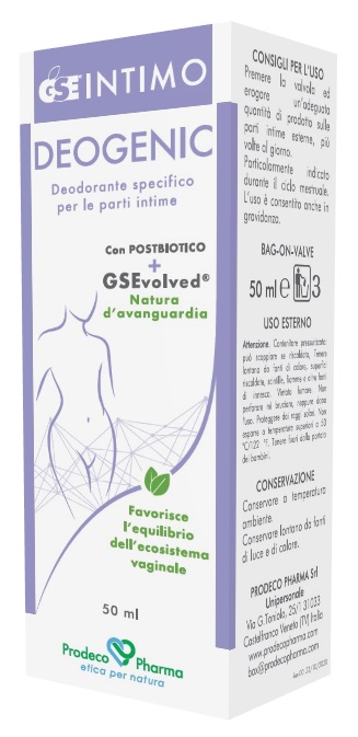 GSE INTIMO DEOGENIC 50 ML - goldeneffe.it
