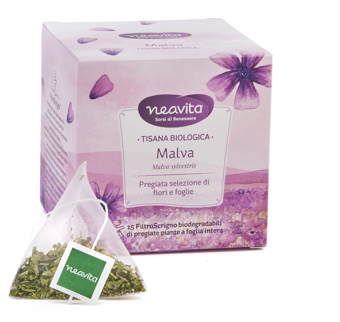 NEAVITA FILTROSCRIGNO MALVA FIORI E FOGLIE BIO 15 FILTRI 1,2 G - goldeneffe.it