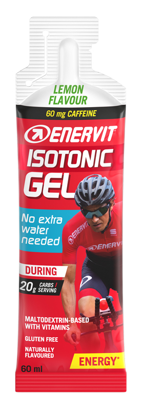 ENERVIT SPORT ISOTONIC GEL LIMONE CON CAFFEINA 60 ML - goldeneffe.it