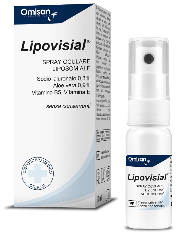 SPRAY OCULARE LIPOSOMIALE LIPOVISIAL 10 ML - goldeneffe.it