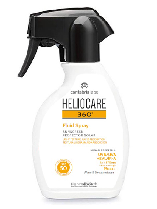 HELIOCARE 360 FLUID SPRAY SPF50 250 ML - goldeneffe.it