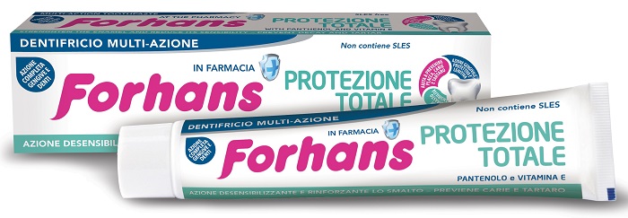 FORHANS DENTIFRICIO PROTEZIONE TOTALE 75 ML - goldeneffe.it