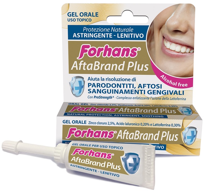 FORHANS AFTABRAND PLUS GEL DENTALE 10 ML - goldeneffe.it