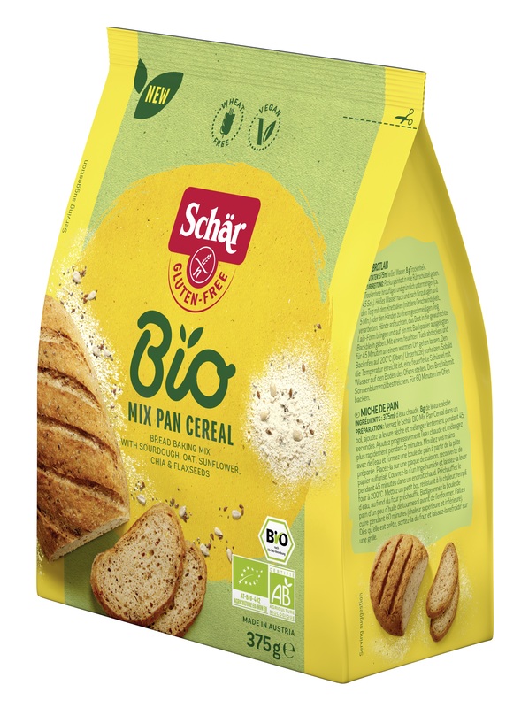 SCHAR BIO MIX PAN CEREAL 375 G - goldeneffe.it