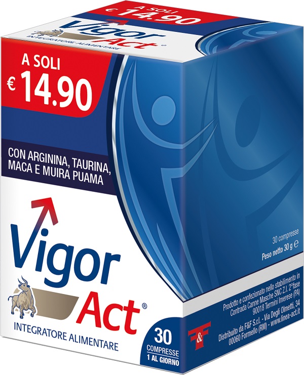 VIGOR ACT 30 COMPRESSE - goldeneffe.it