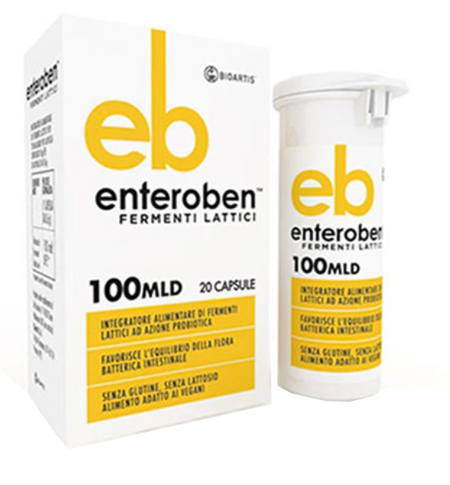 ENTEROBEN 100MLD 20 CAPSULE VEGETALI - goldeneffe.it
