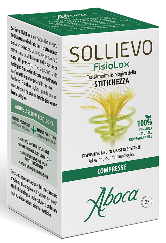 SOLLIEVO FISIOLAX 27 COMPRESSE - goldeneffe.it