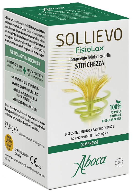 SOLLIEVO FISIOLAX 90 COMPRESSE - goldeneffe.it