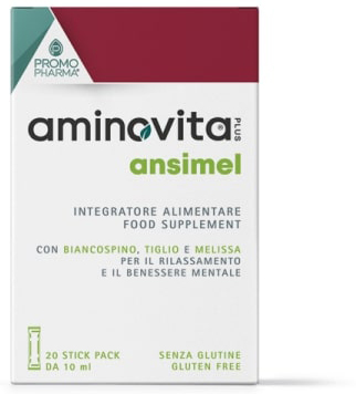 AMINOVITA PLUS ANSIMEL 20 STICK PACK - goldeneffe.it