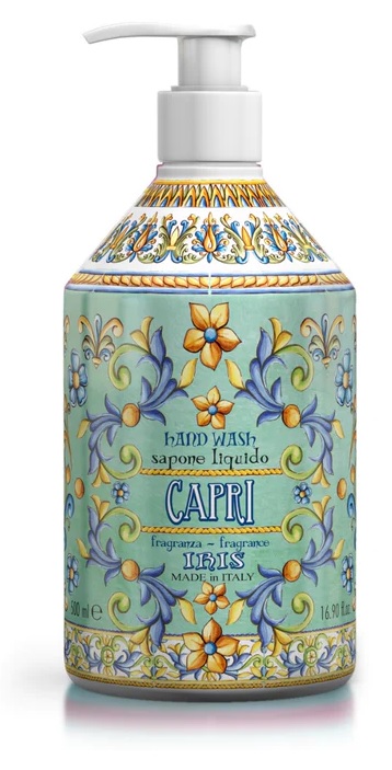 MAIOLICHE SAPONE LIQUIDO 500 ML IRIS OF CAPRI - goldeneffe.it