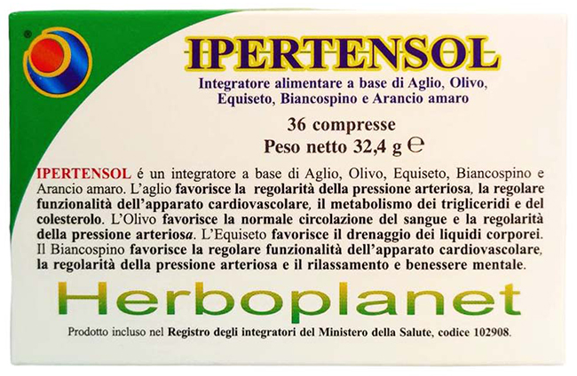 IPERTENSOL 36 COMPRESSE - goldeneffe.it