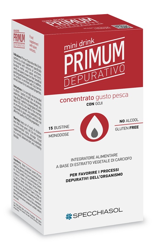 PRIMUM DEPURATIVO MINIDRINK PESCA 15 STICK DA 10 ML - goldeneffe.it