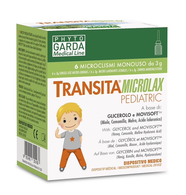 TRANSITA MICROLAX PEDIATRIC 6 MICROCLISMI DA 3 G - goldeneffe.it