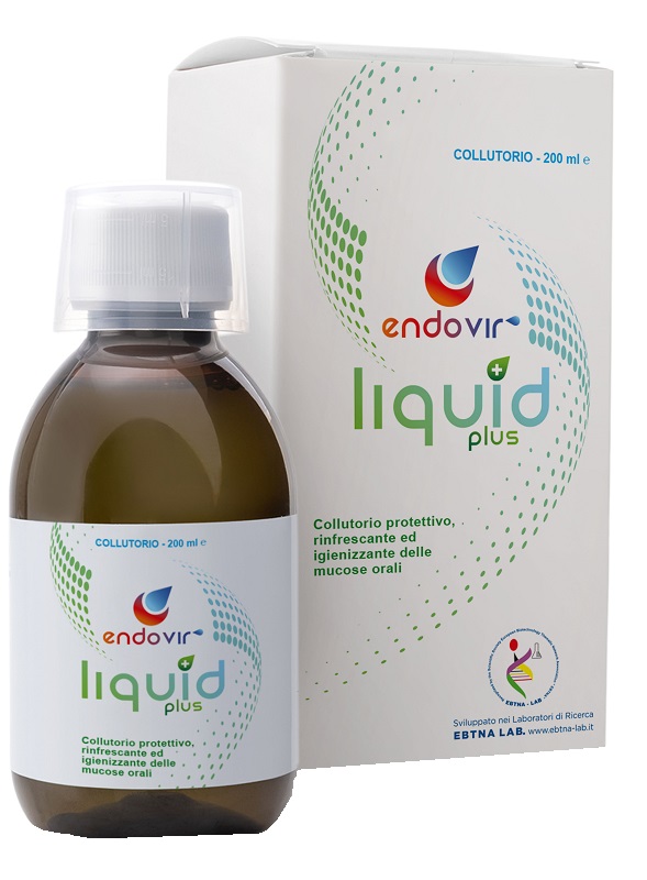 ENDOVIR LIQUID PLUS COLLUTORIO 200 ML - goldeneffe.it